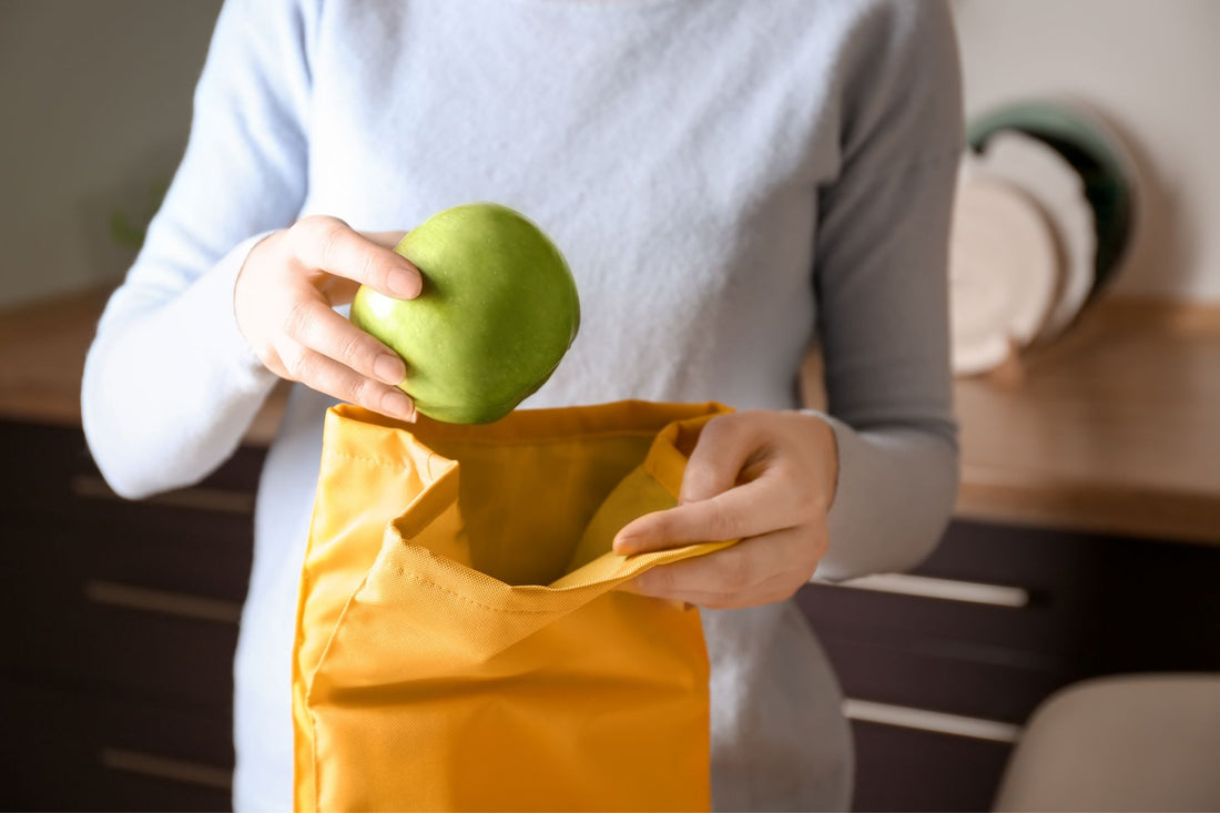 Mom packs her child a zero waste lunch they will love.