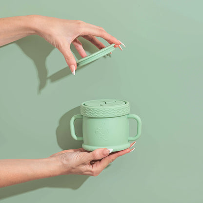 Coastal Cup: Nontoxic Snack Cup With Lid