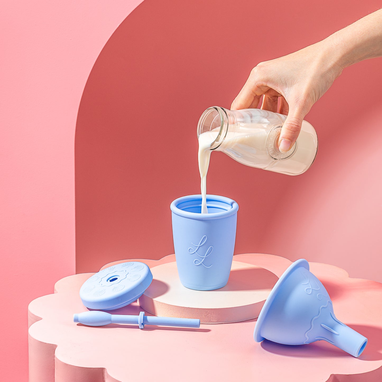 The Seashell Straw Cup