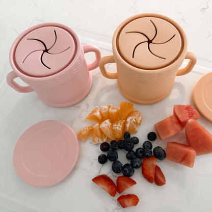 Coastal Cup: Nontoxic Snack Cup With Lid