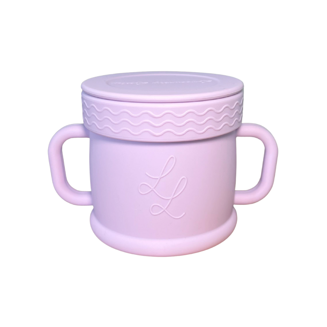 Coastal Cup: Nontoxic Snack Cup With Lid